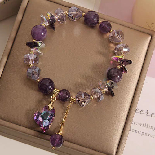 Pulsera de cristal Amora