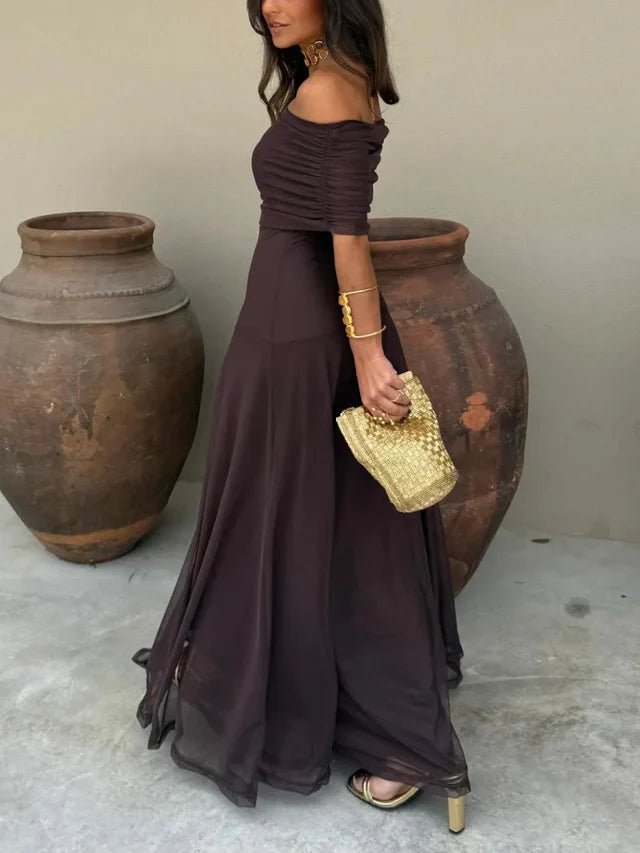 Elena Maxi Dress - Oferta Nova