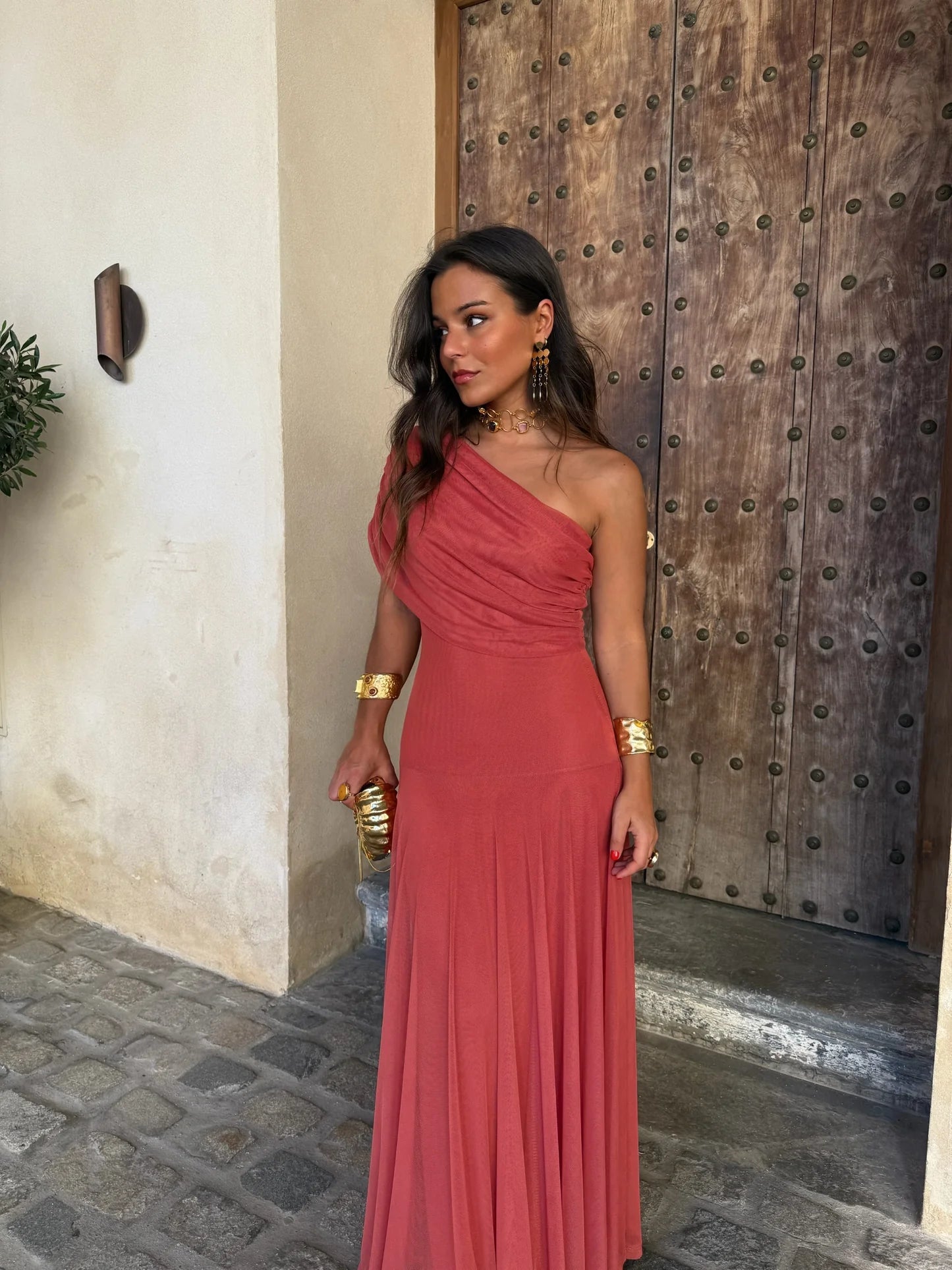 Elena Maxi Dress - Oferta Nova